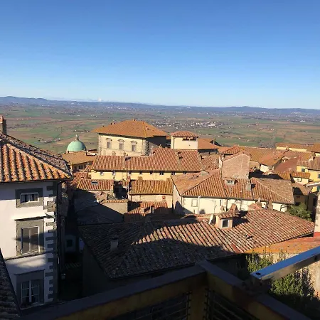 شقة Cortona's Rooftop Nest كورتونا